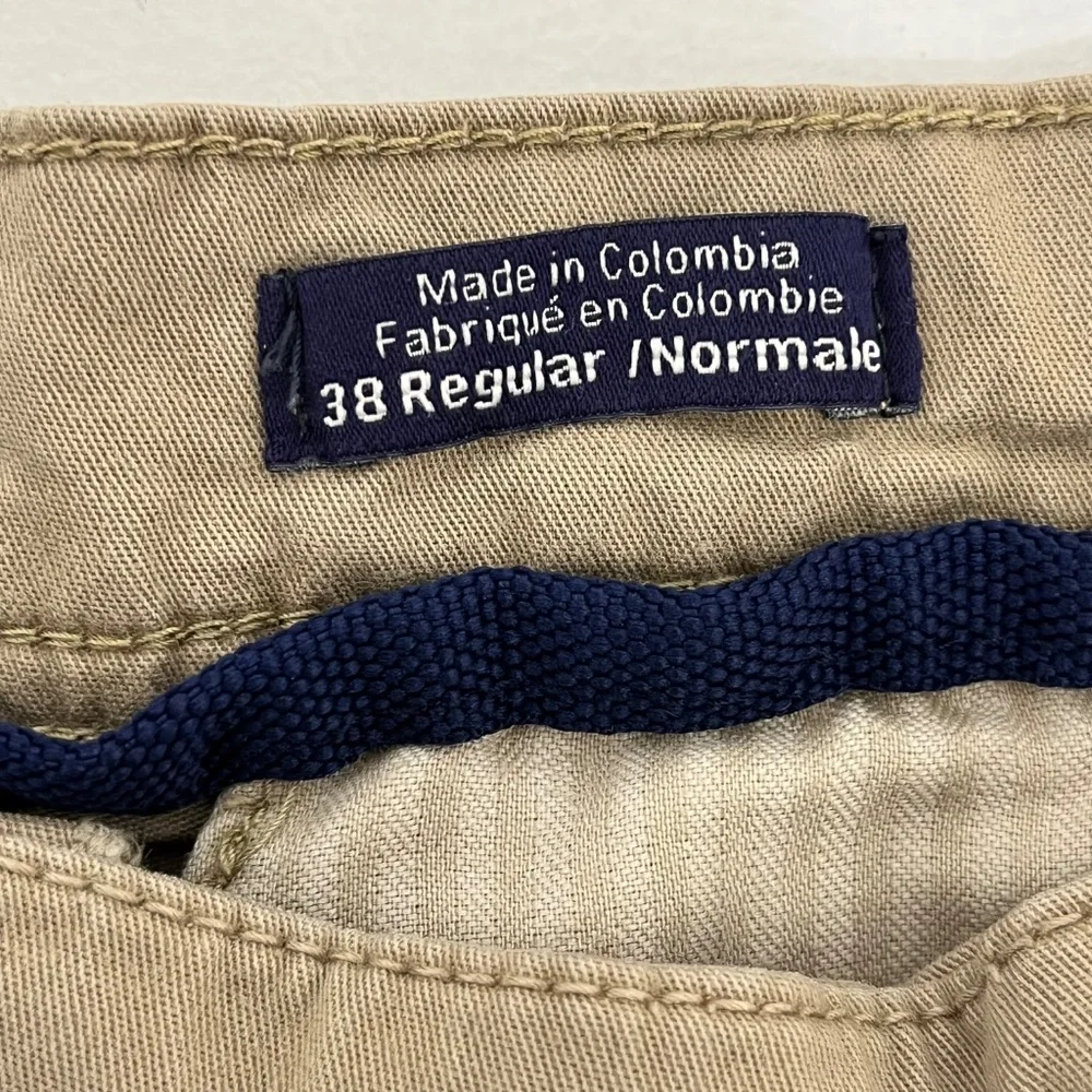 The North Face Mens Size 38 Chino Shorts Brown Slash‎ Pockets Comfort Stretch